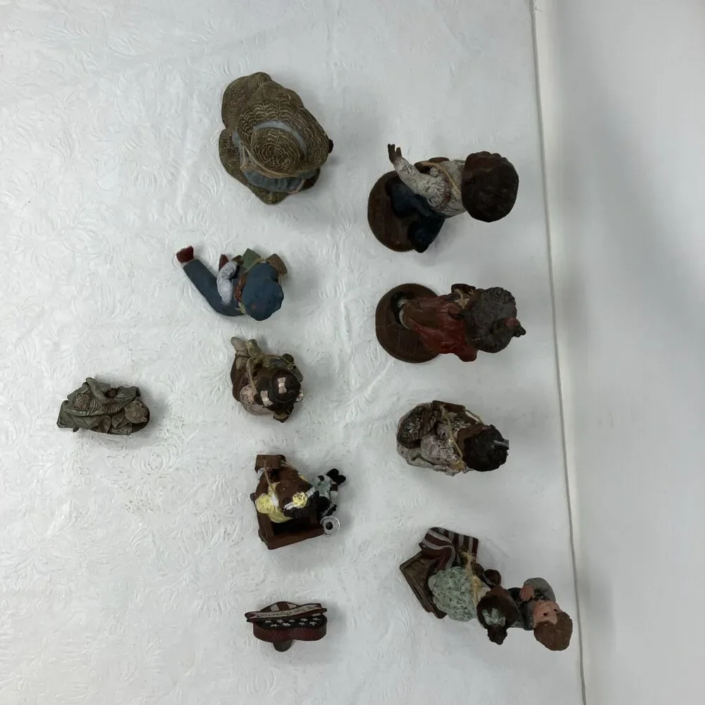 Vintage Sarah’s Attic Figurines Black Heritage Collection + Other Lot Of 10